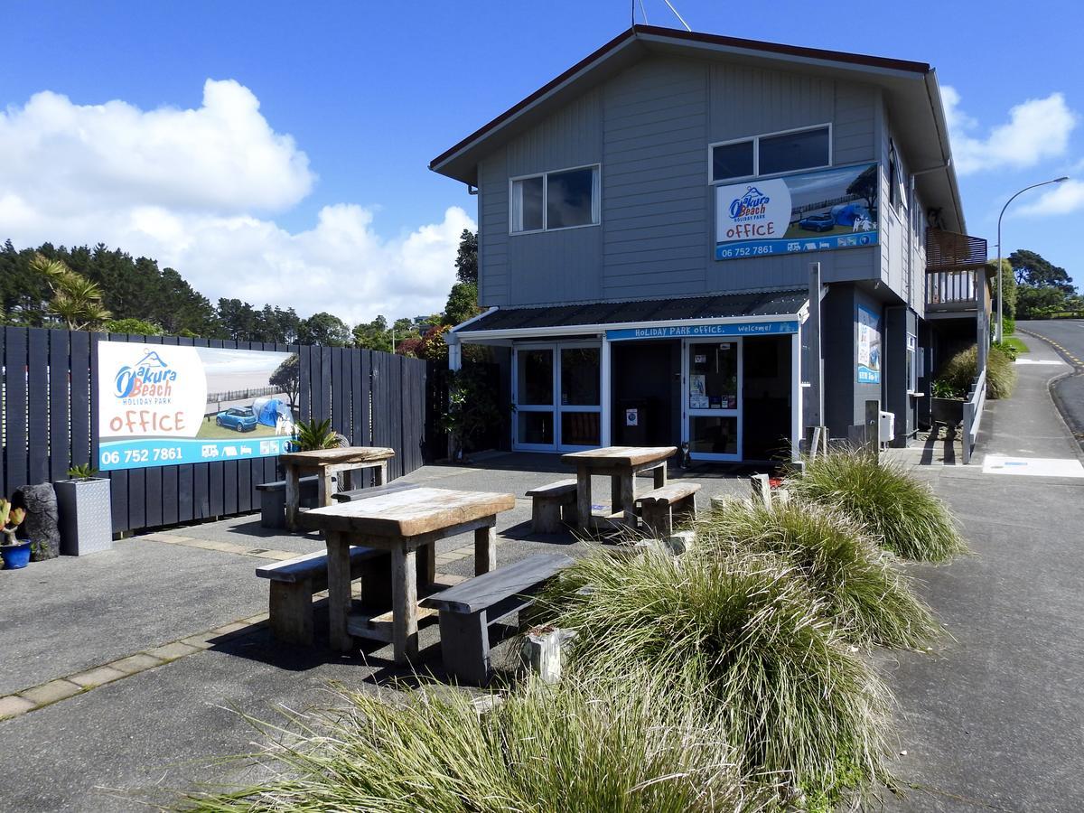 Oakura Beach Holiday Park エクステリア 写真