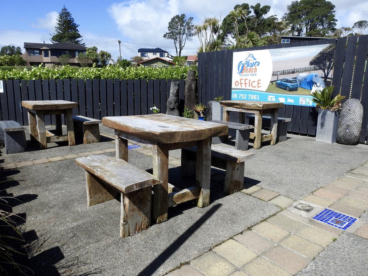Oakura Beach Holiday Park エクステリア 写真